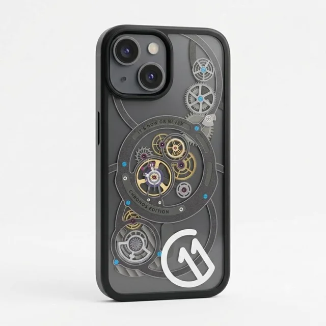 کاور اسپیگن مدل Chronos مناسب برای گوشی موبایل اپل iphone 15/13